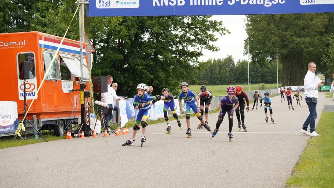 Dubbel skeelersucces voor STG de Eendracht in Staphorst